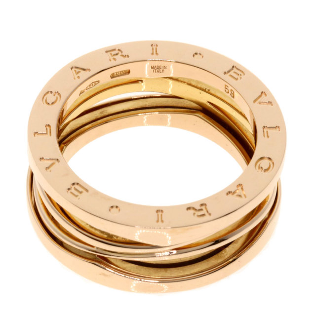 BVLGARI リング ゴールド B01 ビーゼロワン（楽天市場】BVLGARI  