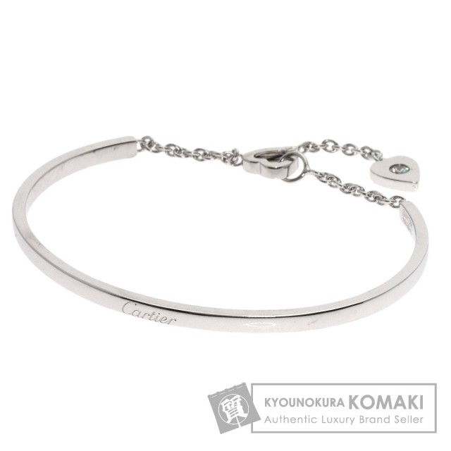 CARTIER カルティエ モナムール 1P ダイヤモンド #15 ブレスレット K18 