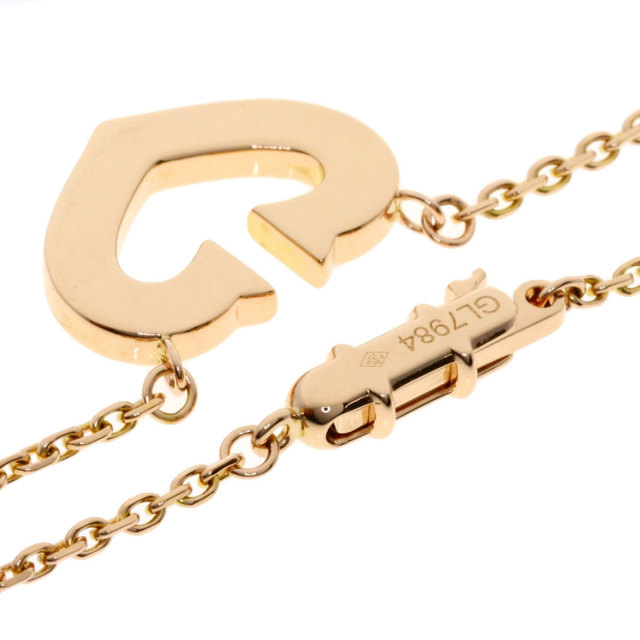 CARTIER カルティエ Cハート ネックレス K18ピンクゴールド レディース 