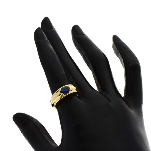Boucheron ブシュロン サファイア リング・指輪 K18イエロー