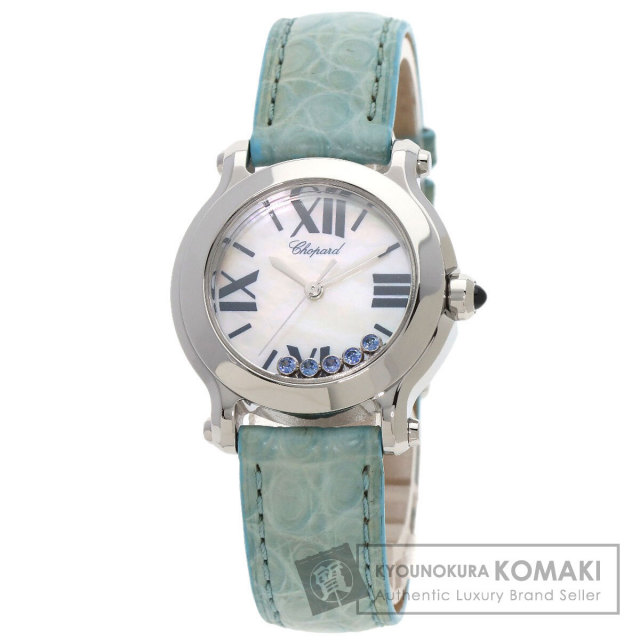 Chopard ショパール 27/8245 ハッピースポーツ 腕時計 金属製/革