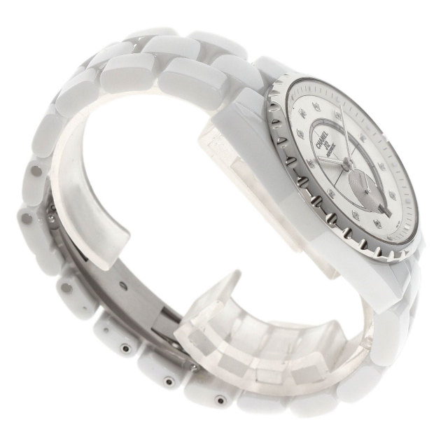 CHANEL シャネル H4345 J12-365 11P ダイヤモンド 腕時計 OH済  