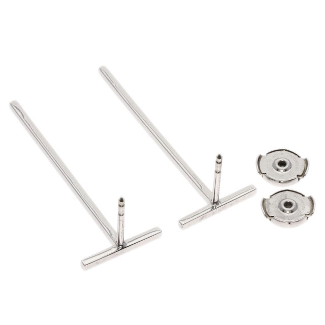 ティファニー　ホワイトゴールド　ダイヤ　ウォーブン　ピアス ティファニー ホワイトゴールド ダイヤ ウォーブン ピアス