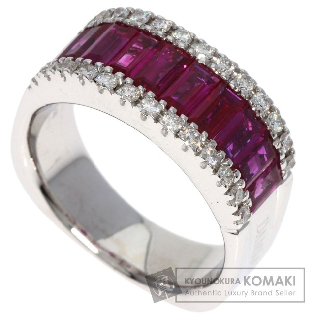 Damiani ダミアーニ ミステリーセッティング ルビー ダイヤモンド 
