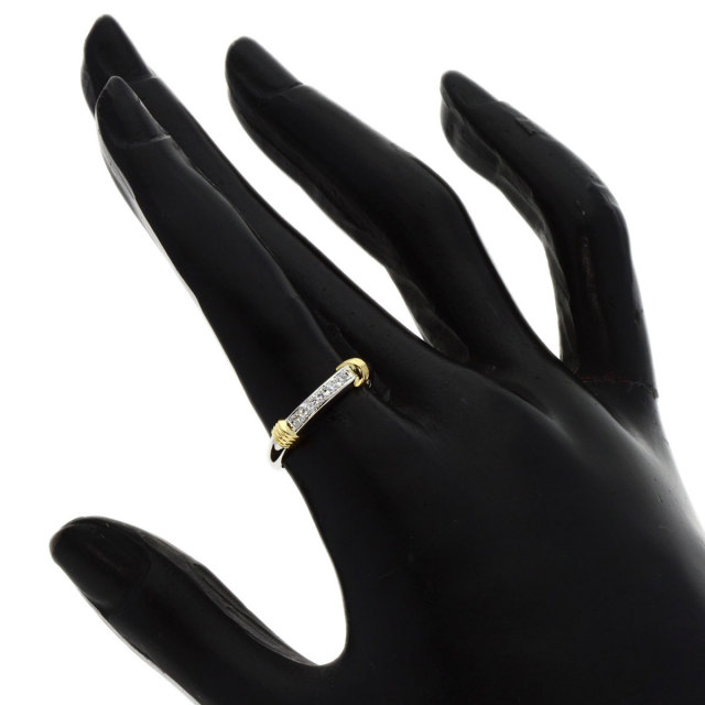 激レア‼️ Dior エタニティリング ダイヤ Pt950 K18 約7号