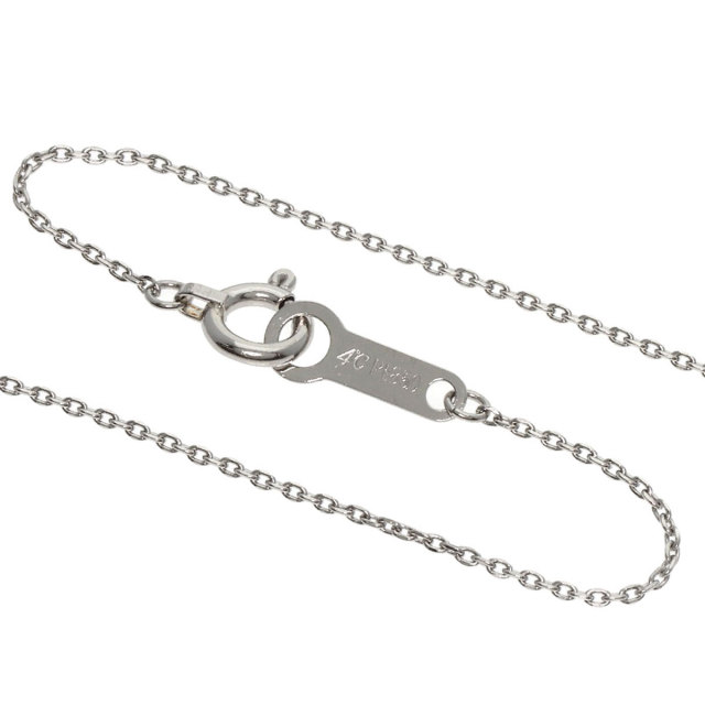 4℃ ヨンドシー ハート ダイヤモンド ネックレス プラチナPT850 レディース 