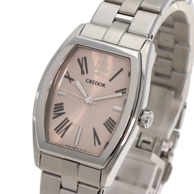 SEIKO CREDORクレドールアクア18KTSS4J81-0AE0稼働品 CREDOR セイコー SEIKO クレドール アクア レディース 腕時計