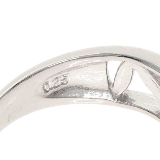 TASAKI PT900 クロスデザインリング D0.20CT TASAKI PT900 クロスデザインリング D0.20CT