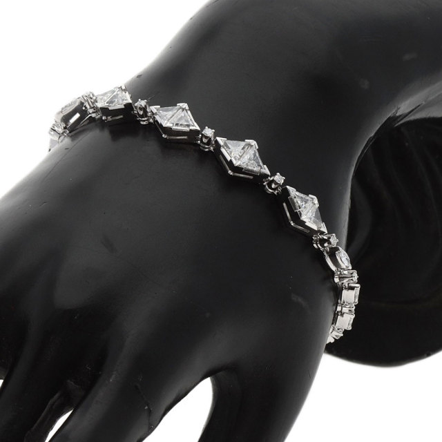 ダイヤモンド ブレスレット プラチナPT850 15.6g レディース