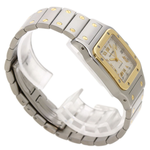 Cartier カルティエ 使い果たす サントスガルべLM W20042C4 メンズ腕時計
