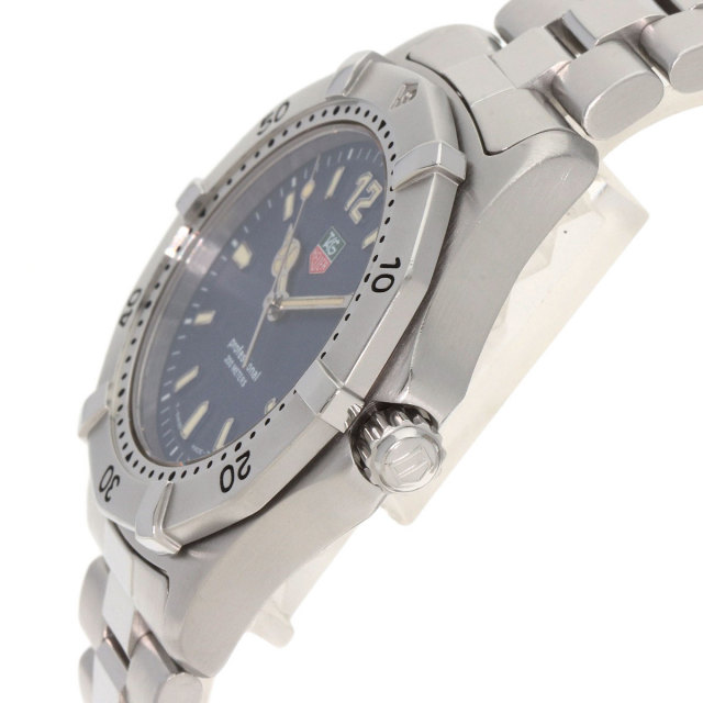 TAG HEUER タグ・ホイヤー 腕時計 2000シリーズ WK1113-0 ステンレススチール ブルー文字盤 クオーツ【472】SJ  の購入なら「質」の大黒屋（公式）