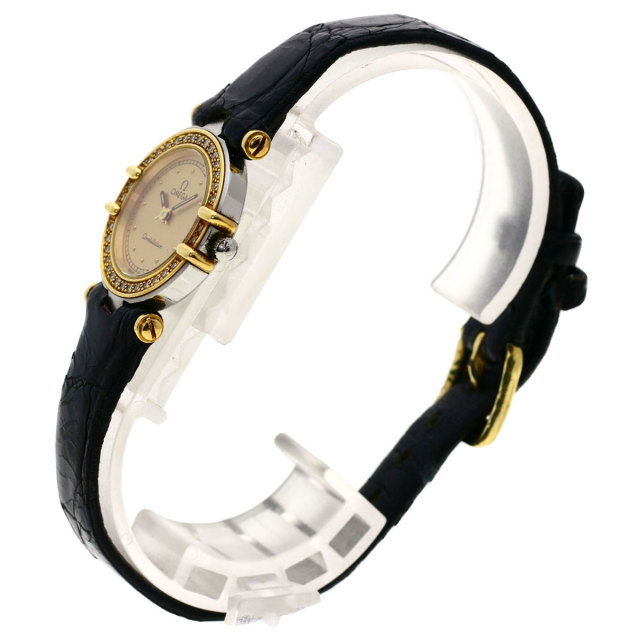 OMEGA オメガ コンステレーション ベゼル ダイヤモンド 腕時計