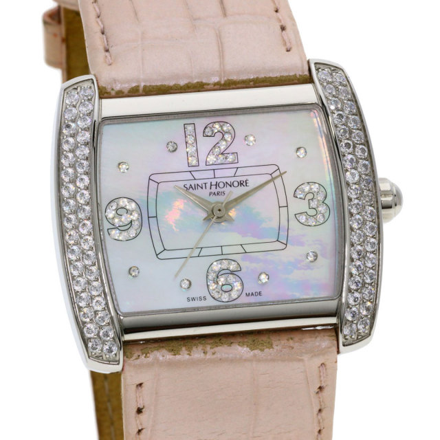 新品電池交換済 SAINT 疎く HONORE PARIS サントノーレ 腕時計 