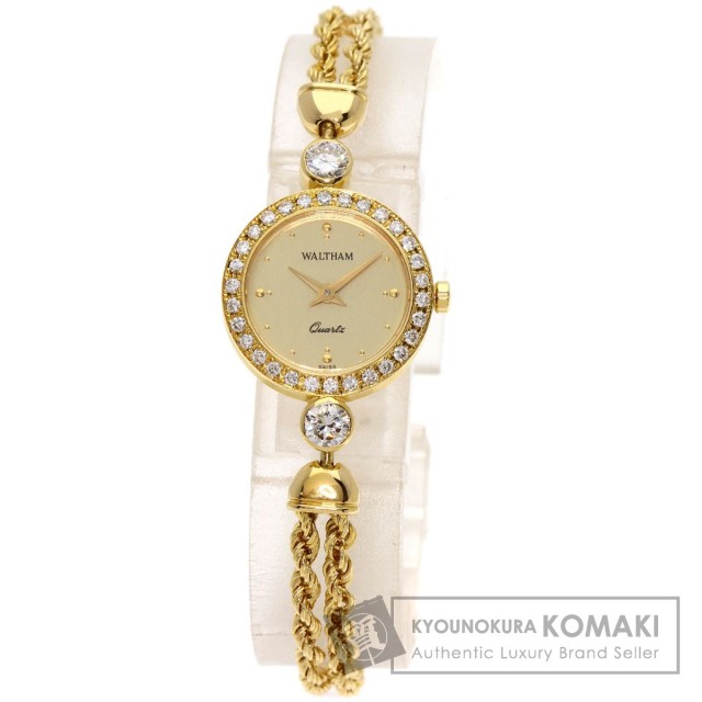 ウォルサム18K レディースウォッチ 