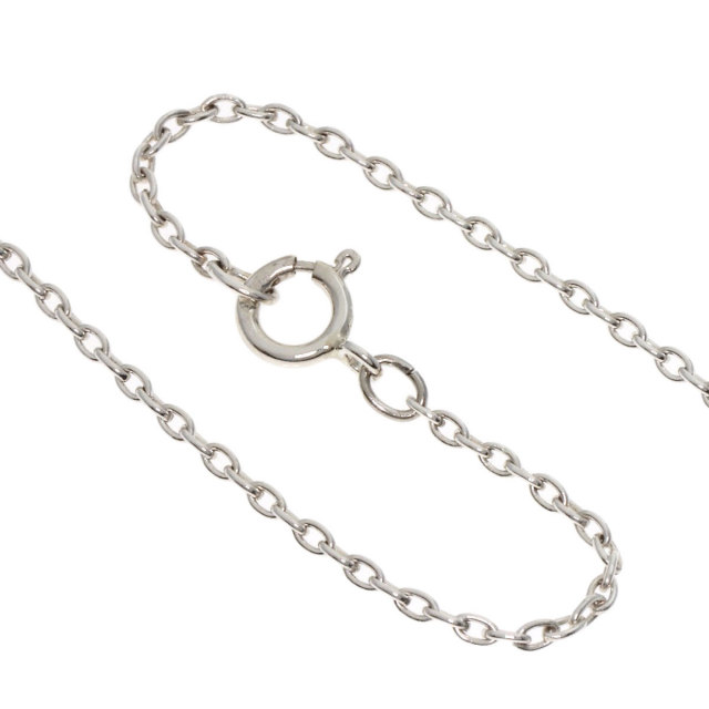 TIFFANY&Co. ティファニー トリプルリボン ネックレス シルバー/K18YG  