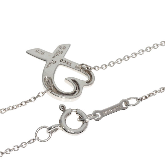 TIFFANY&Co. ティファニー ラビングハート ネックレス シルバー レディース