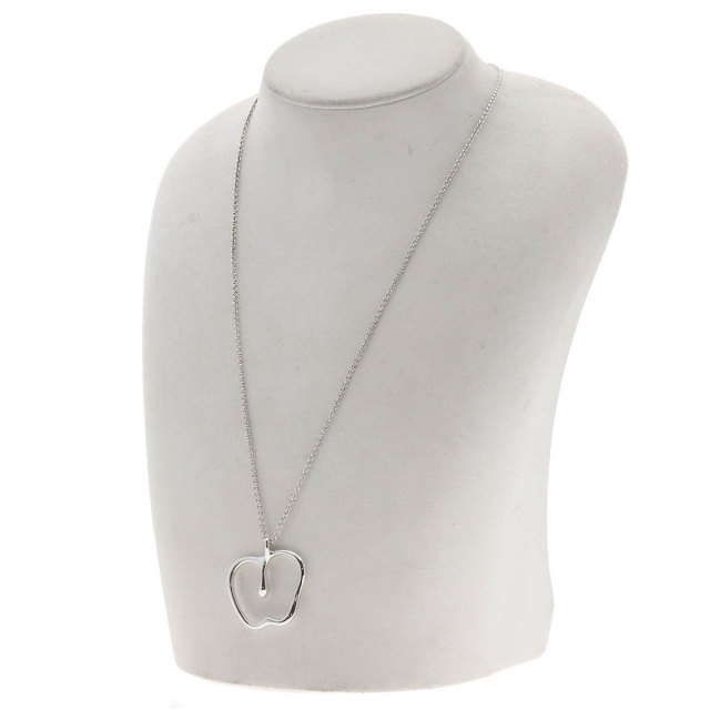TIFFANY&Co. ティファニー アップル ラージ ネックレス シルバー 