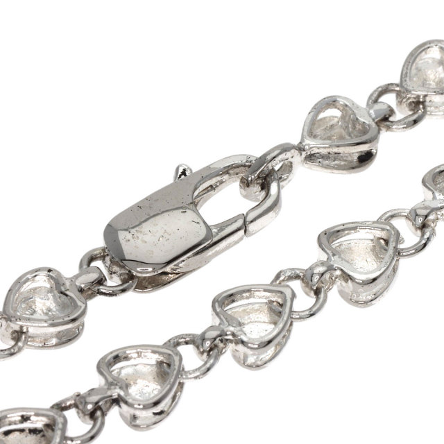 TIFFANY&Co. ティファニー パフハート ブレスレット シルバー レディース