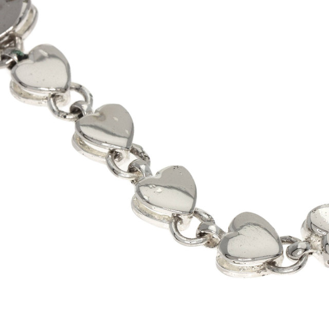 TIFFANY&Co. ティファニー パフハート ブレスレット シルバー 