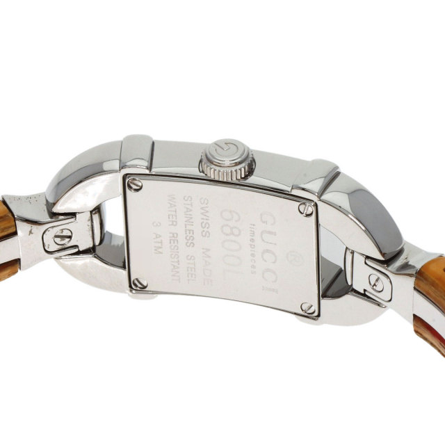 GUCCI グッチ 6800L シェリーライン スクエアフェイス 腕時計  