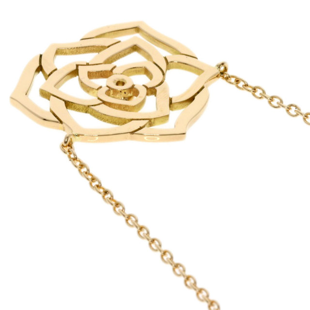 PIAGET ピアジェ ローズ ダイヤモンド ネックレス K18ピンクゴールド 