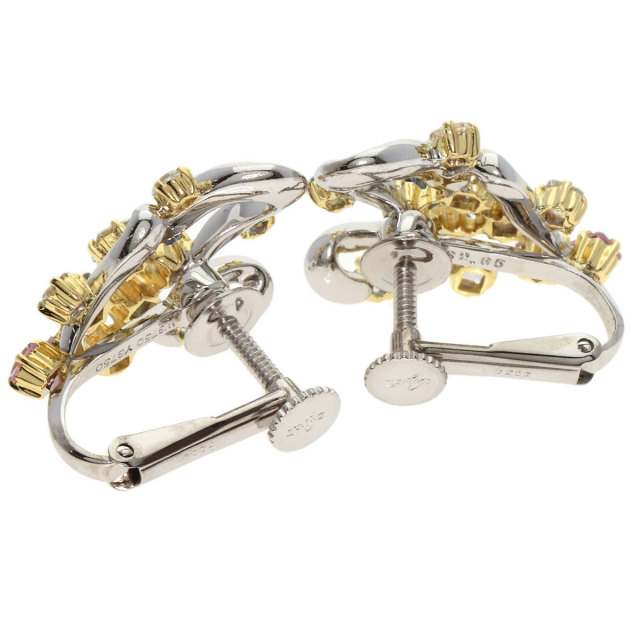 ジュネ ピンクサファイア ダイヤ イヤリング イヤリング（ジュネ  