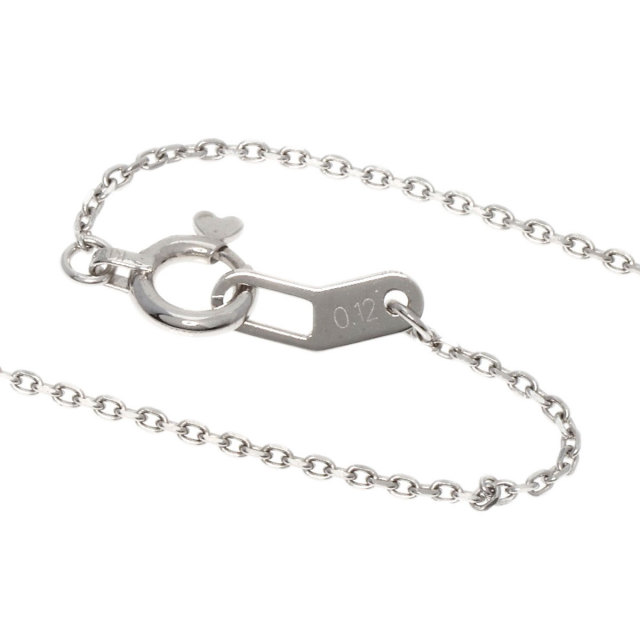 STAR JEWELRY スタージュエリー ダイヤモンド ネックレス K18ホワイト 