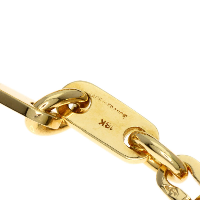 HERMES エルメス 5P チャーム エナメル ブレスレット K18