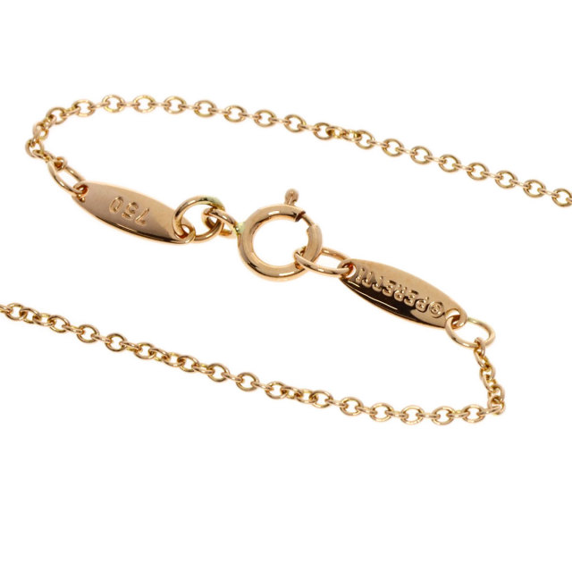 TIFFANY&Co. ティファニー バイザヤード ダイヤモンド ネックレス K18 