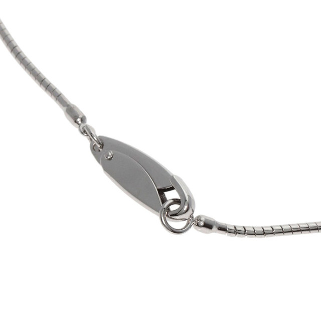 MIKIMOTO ミキモト オメガ ネックレス K18ホワイトゴールド レディース