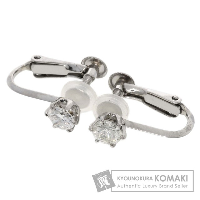 0.3ct ダイヤモンド イヤリング プラチナPT900 2.4g レディース