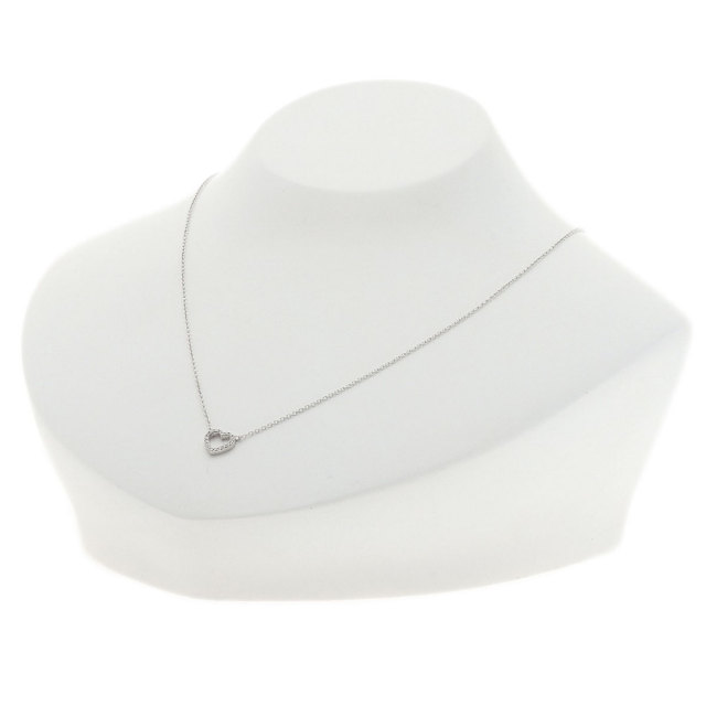 TIFFANY&Co. ティファニー メトロハート ダイヤモンド ネックレス K18  