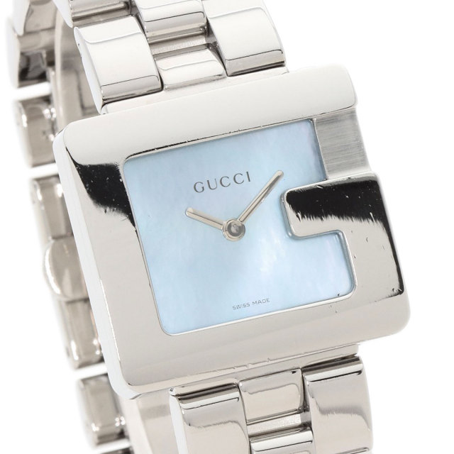 GUCCI グッチ 3600J ブルーシェル 腕時計 ステンレススチール/SS  
