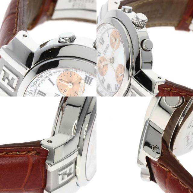 FENDI クロノグラフ 時計 051-4500L-338 Fendi Orology Chronograph Watch Black Dial 4500L Authentic