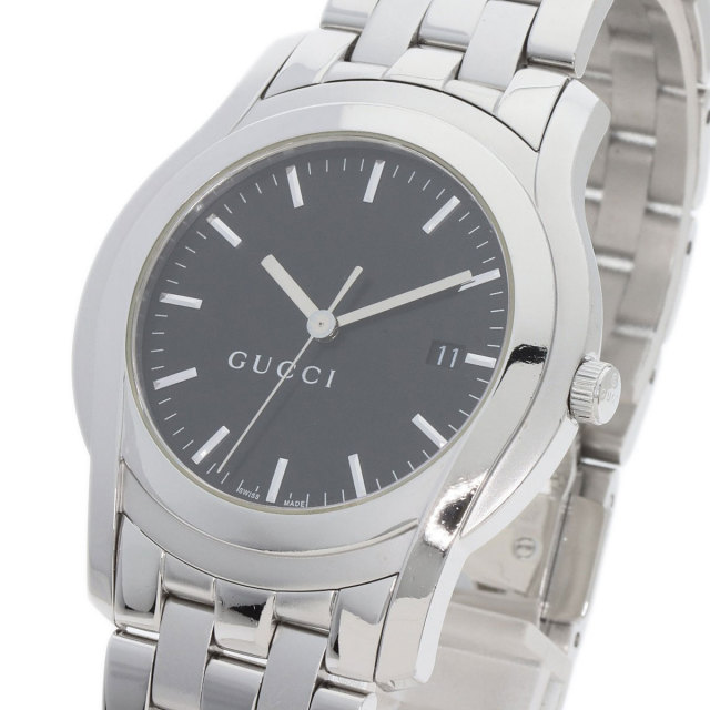 GUCCI グッチ 5500XL 腕時計 ステンレススチール/SS メンズ ブランド京  
