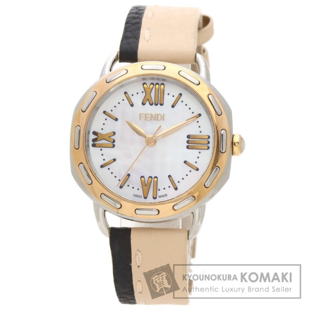 134【未使用】FENDI セレリア 完備品 ダイヤ レディース 時計 ゴールド  