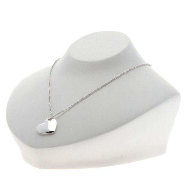 TIFFANY&Co (ティファニー) パフハートネックレス シルバー（TIFFANY 
