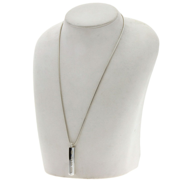 ティファニーシルバー バー ネックレス