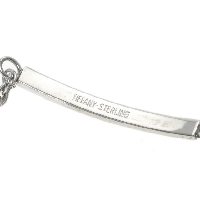 TIFFANY&Co. ティファニー バー チェーン ブレスレット シルバー 