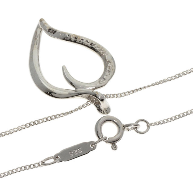 TIFFANY&Co. ティファニー リーフ ネックレス シルバー レディース