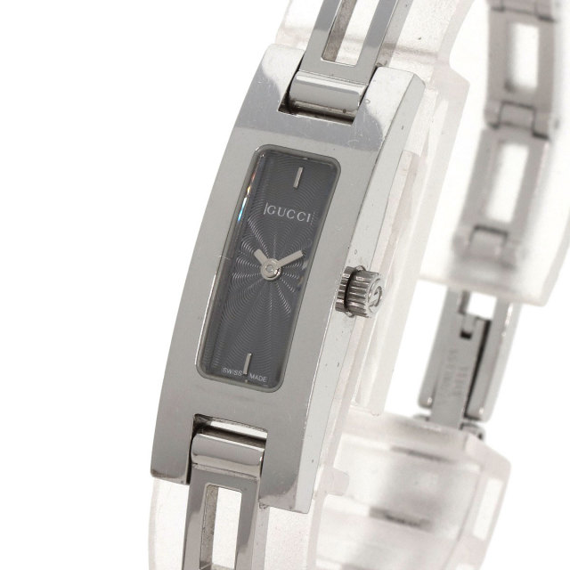 GUCCI グッチ 3900L スクエアフェイス 腕時計 ステンレススチール/SS  