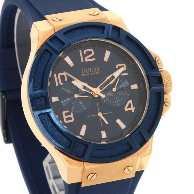 ゲス 腕時計 クロノグラフ