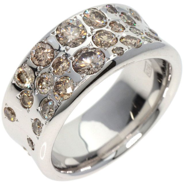 Kashikey カシケイ ブラウンダイヤモンド リング・指輪 K18ホワイト  