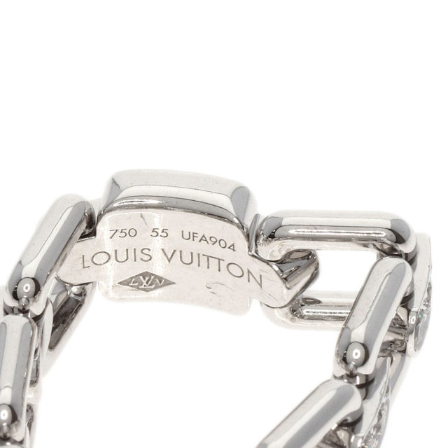 LOUIS VUITTON バーグ LVカラーズ リング メッキ ホワイト（LOUIS  