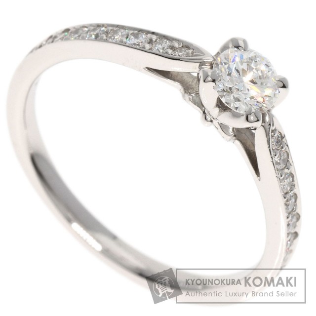 0.26ct ダイヤモンド F-VS1-EX リング・指輪 プラチナPT950 3g レディース 