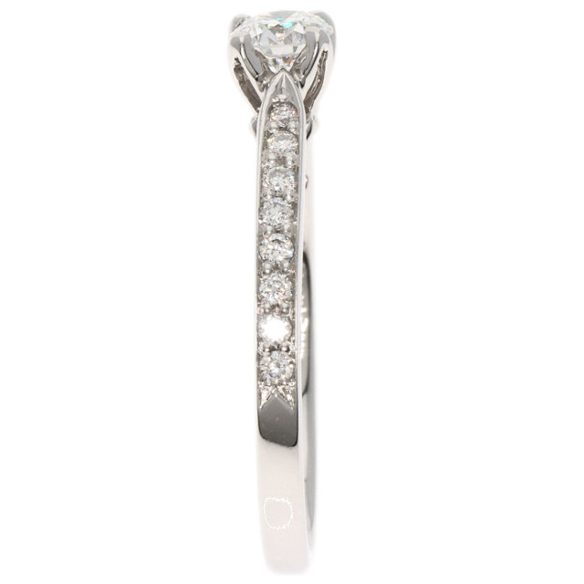 0.26ct ダイヤモンド F-VS1-EX リング・指輪 プラチナPT950 3g レディース