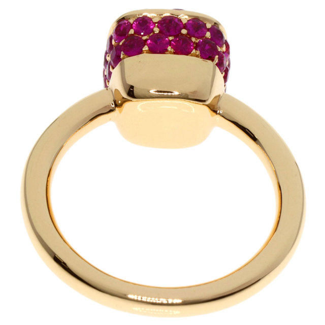 2025春の新作 1.9ct ルビー リング・指輪 K18ピンクゴールド 7.4g レディース アクセサリー