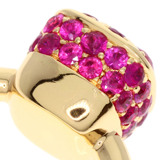 本日中大幅値下げ｜K9　ピンクゴールド　K9PG　ルビー　リング　指輪　シンプル 1.9ct ルビー リング・指輪 K18ピンクゴールド 7.4g レディース