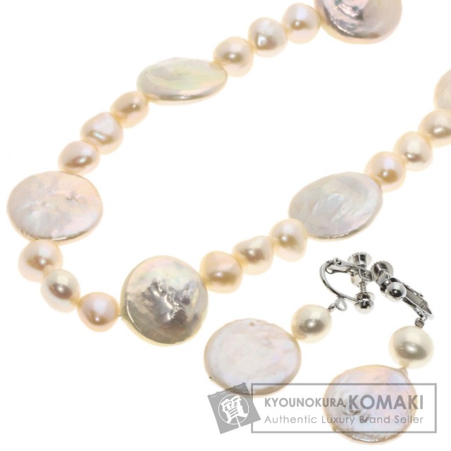 セレクトジュエリー ネックレス パール 真珠 イヤリングセット