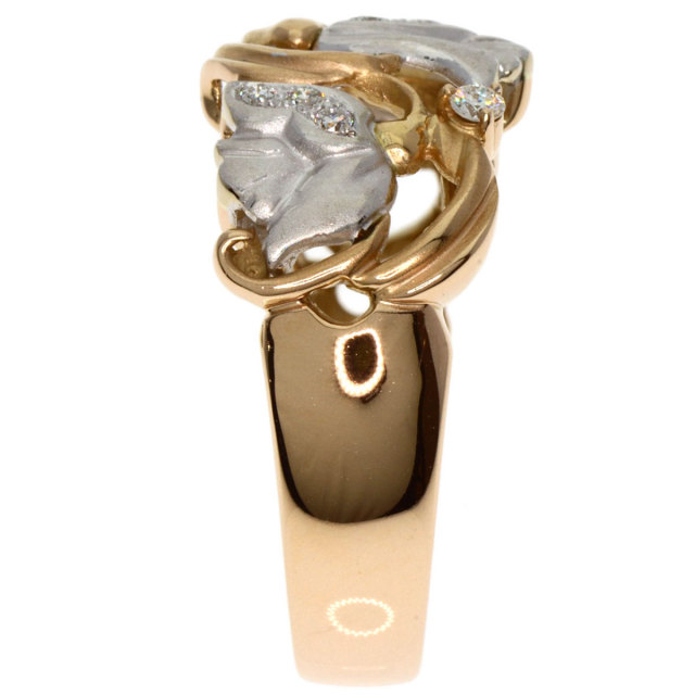 CISEY チセー ダイヤモンド コンビ リング・指輪 K18イエローゴールド